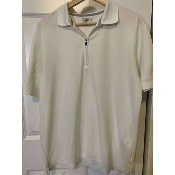 Alpine Design Dri Logic Men’s Sz M‎ Polo Shirt Golf White - Picture 3 of 8